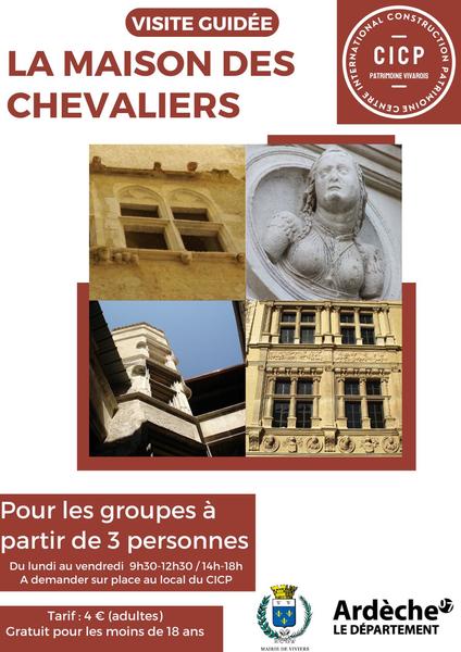 Visite guidée de la Maison des Chevaliers_Viviers