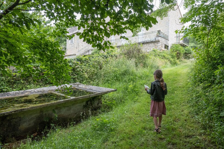 Lavoir à St Maurice d'Ibie