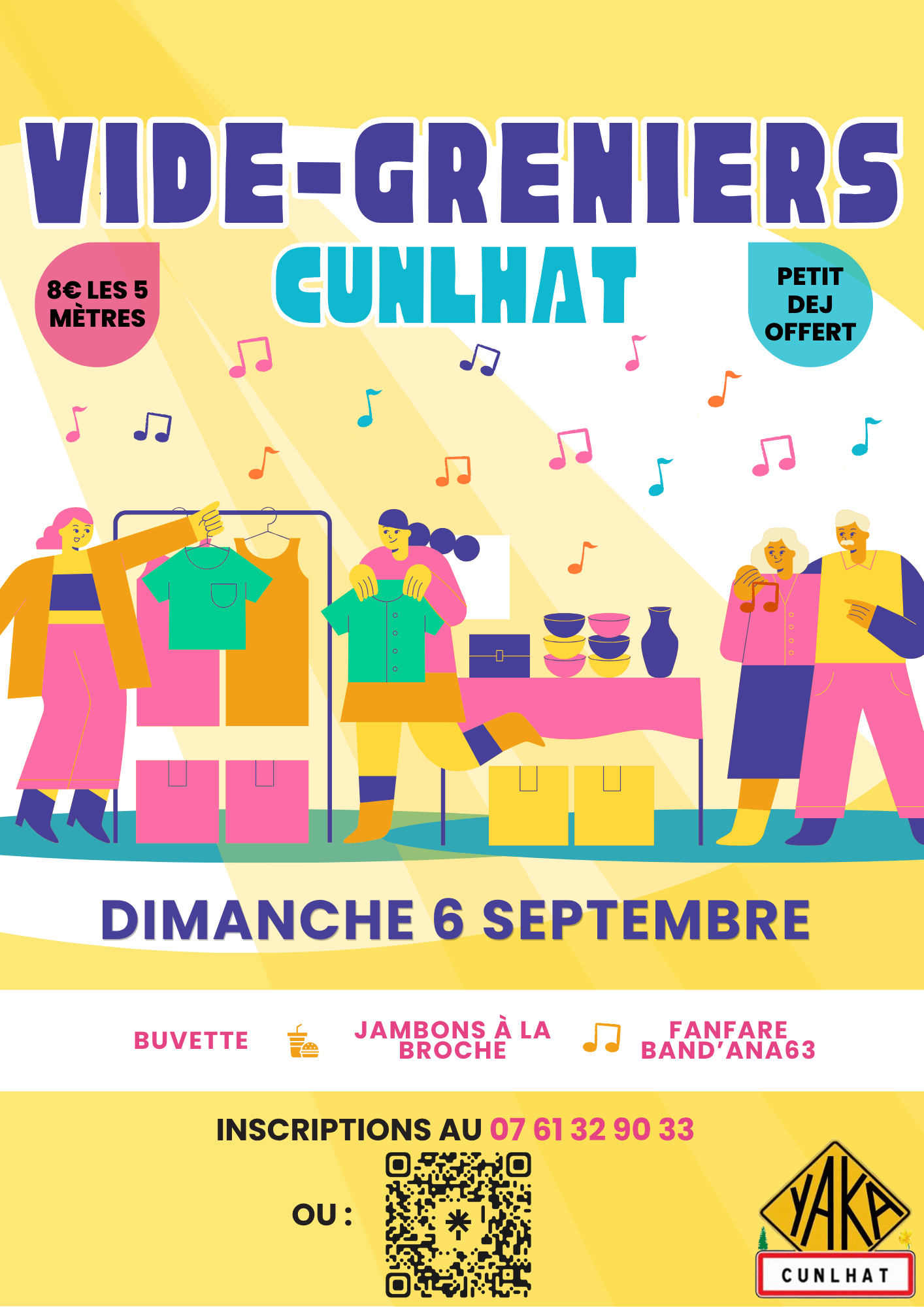 Vide-greniers de Cunlhat par Yaka Cunlhat