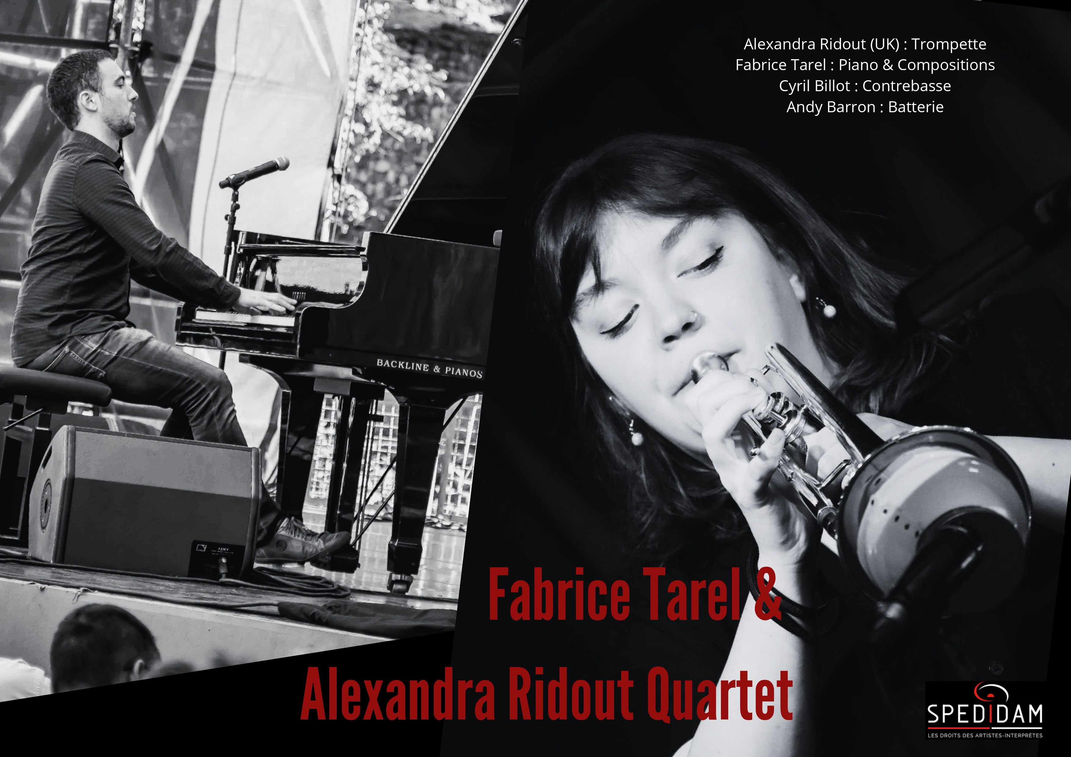 Rendez-vous musicaux - Fabrice Tarel &  Alexandra Ridout Quartet