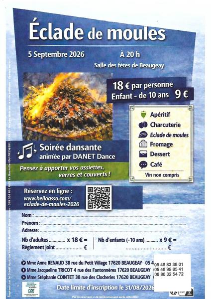 Éclade de moules