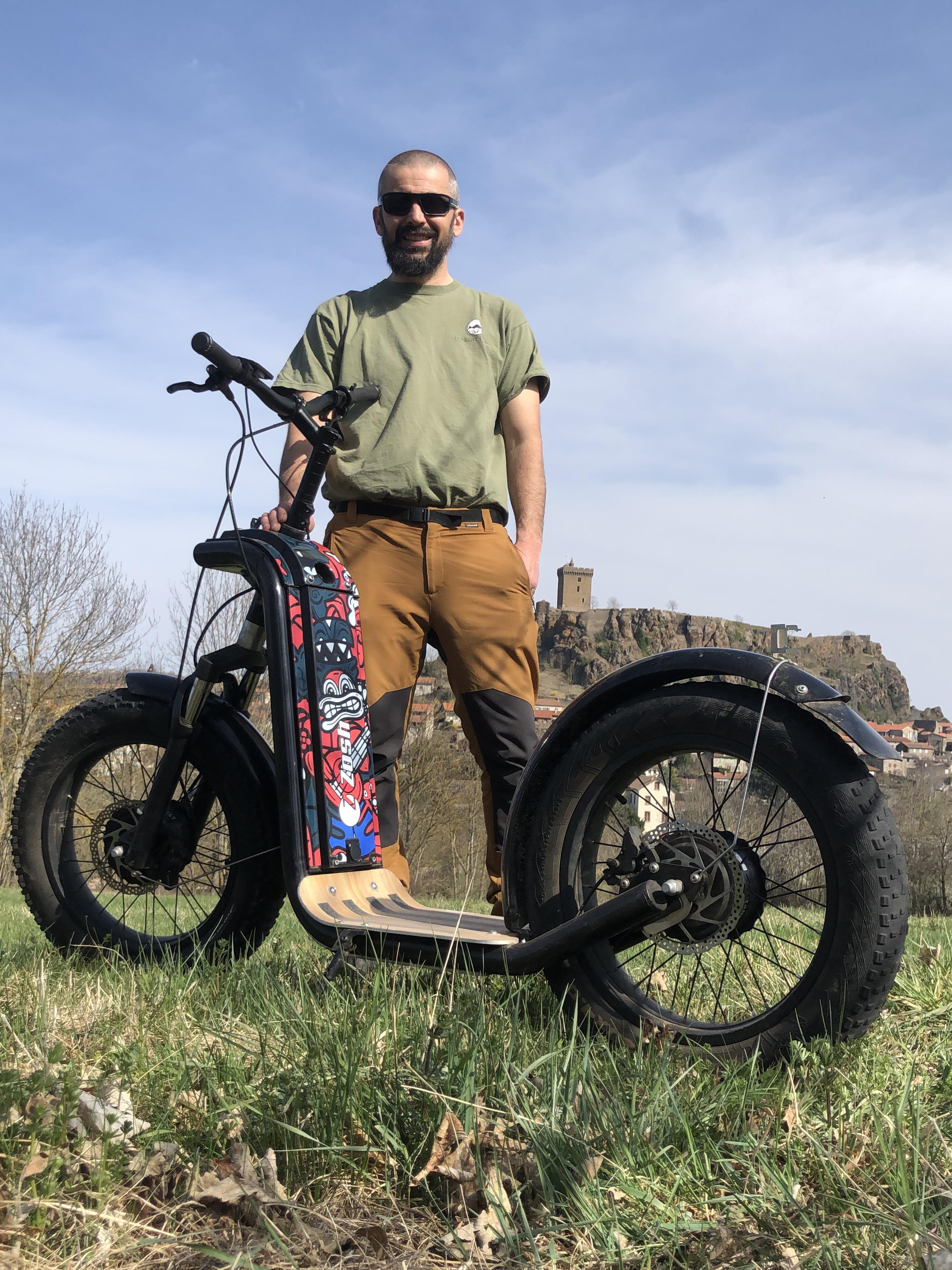 Balade découverte et amusante en trottinette électrique tout terrain