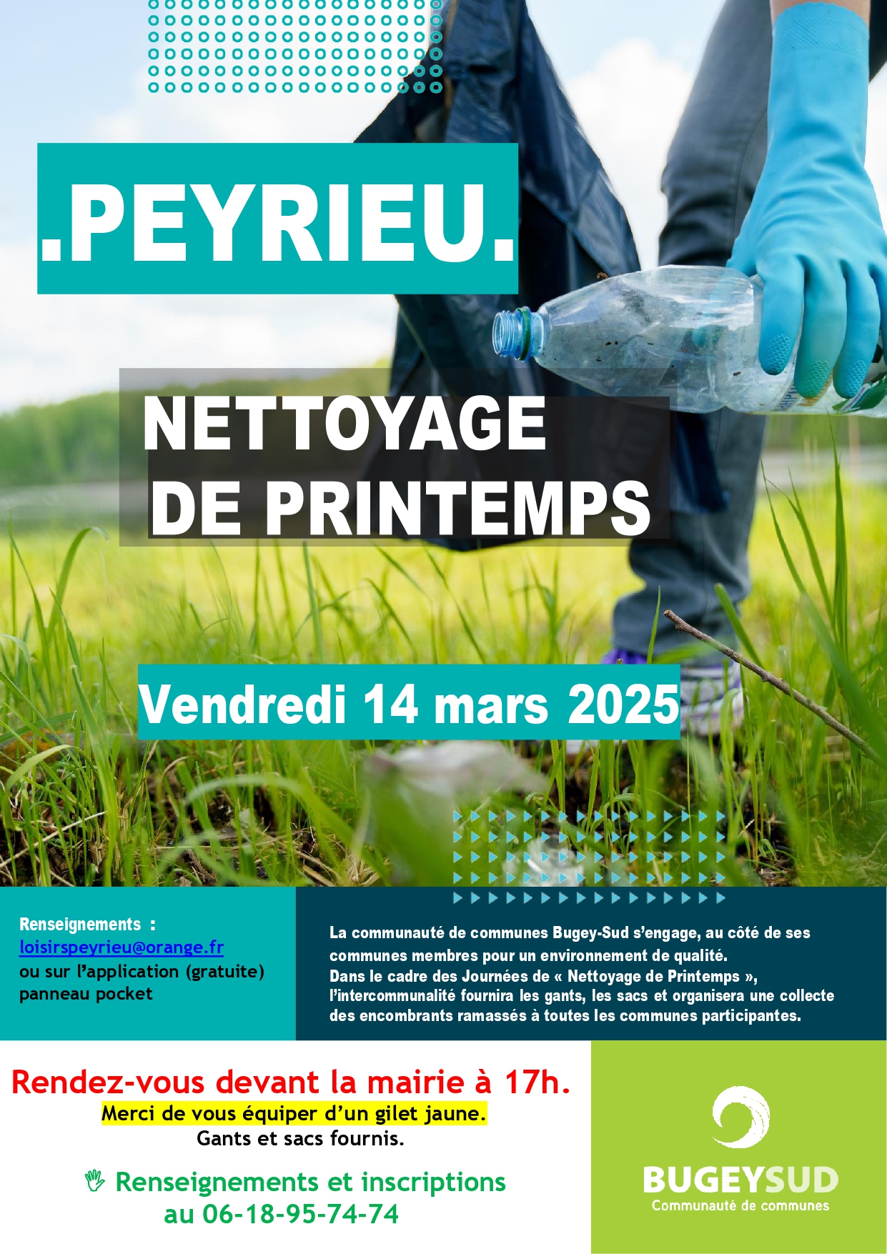 Printemps du nettoyage à Peyrieu