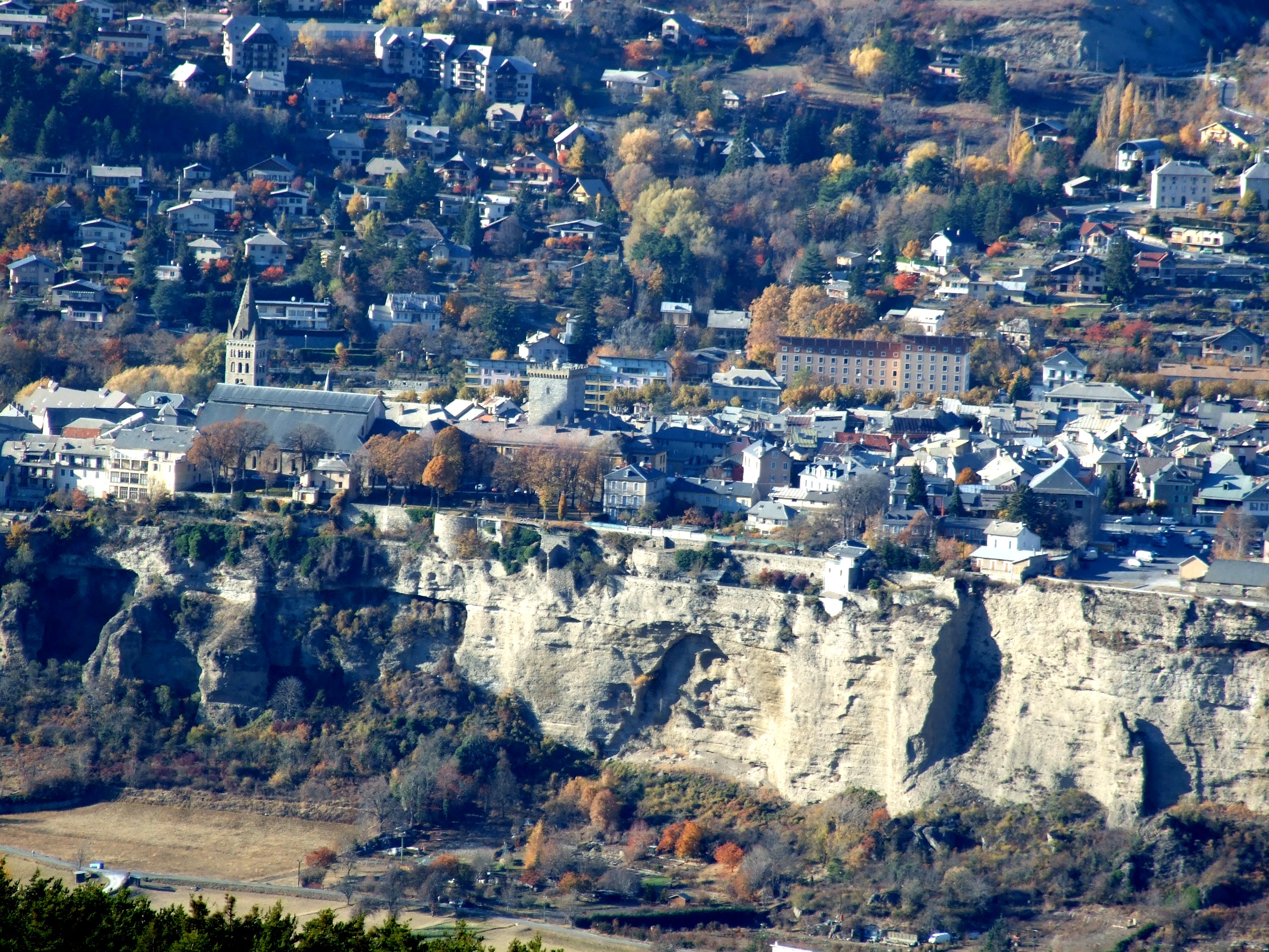 Vue du roc