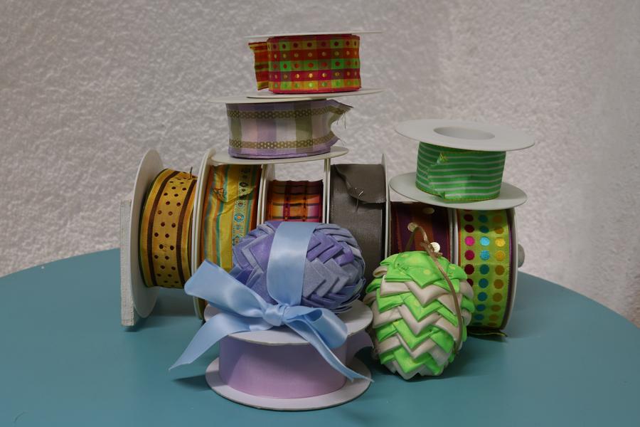 Atelier adultes : Oeufs de Pâques en Rubans_Saint-Étienne