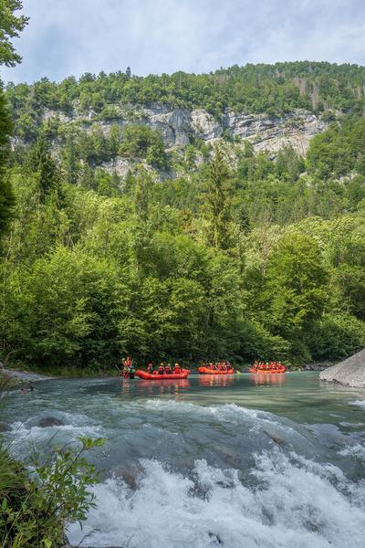 Rafting sur le Giffre avec Nunayak