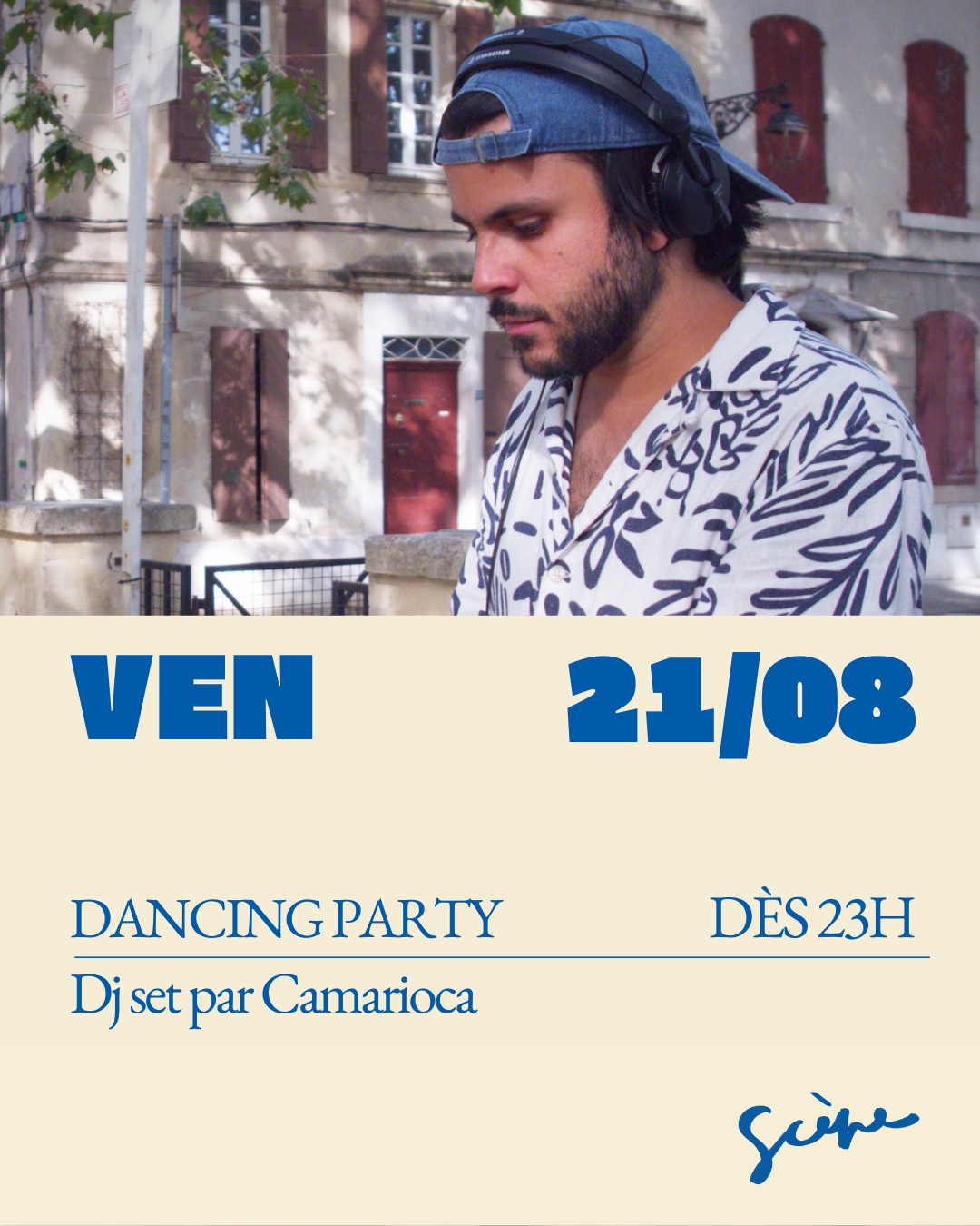 Dancing party – Dj Camarioca – 23h-2h à Croisière