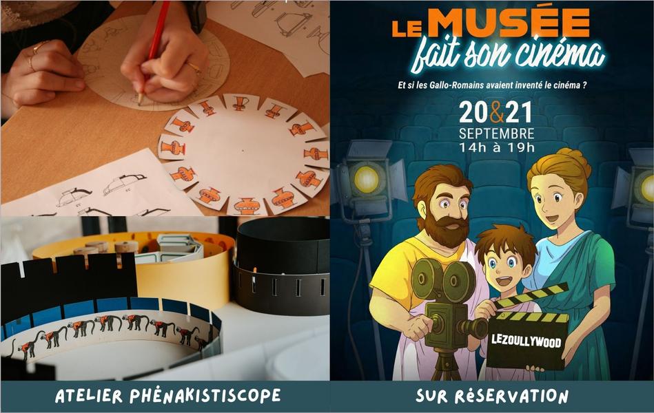 Atelier Phénakistiscope - Journées européennes du patrimoine