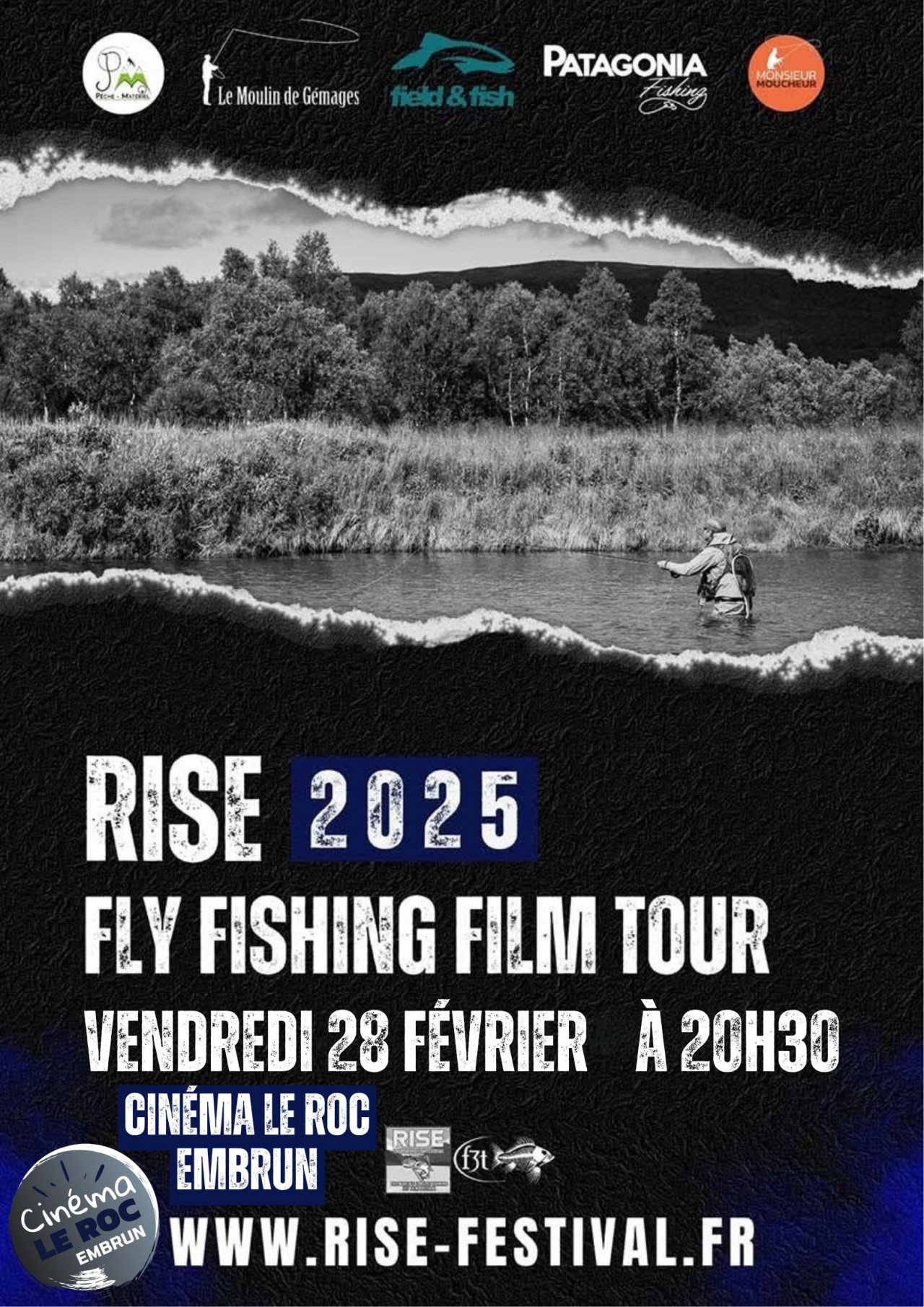 Cinéma : Rise 2025 - Fly Fishing Film Tour_Embrun