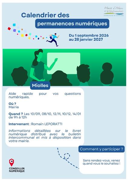Permanence numérique - Miolles