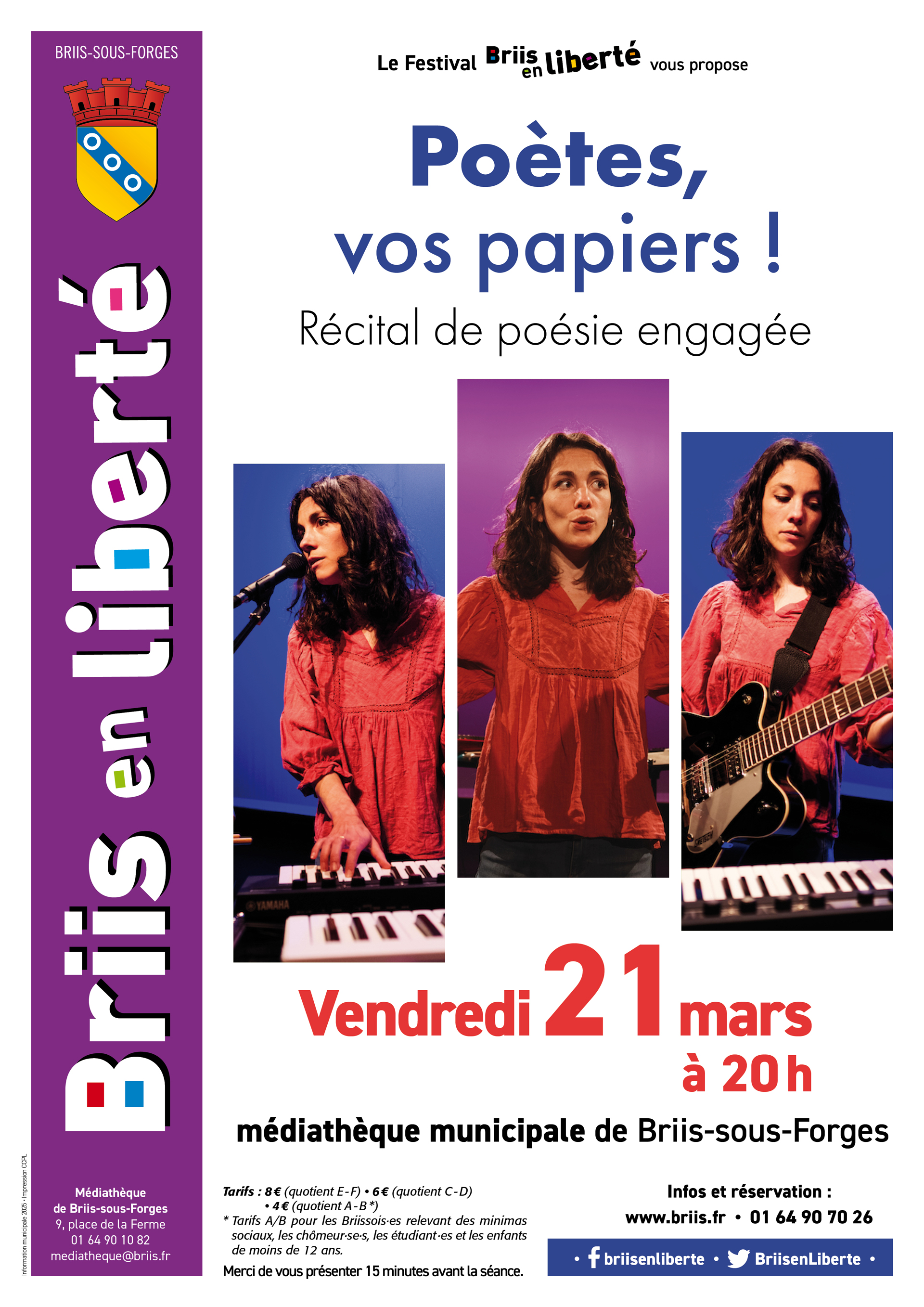 Pou00e8tes, vos papiers - Festival de Briis en libertu00e9