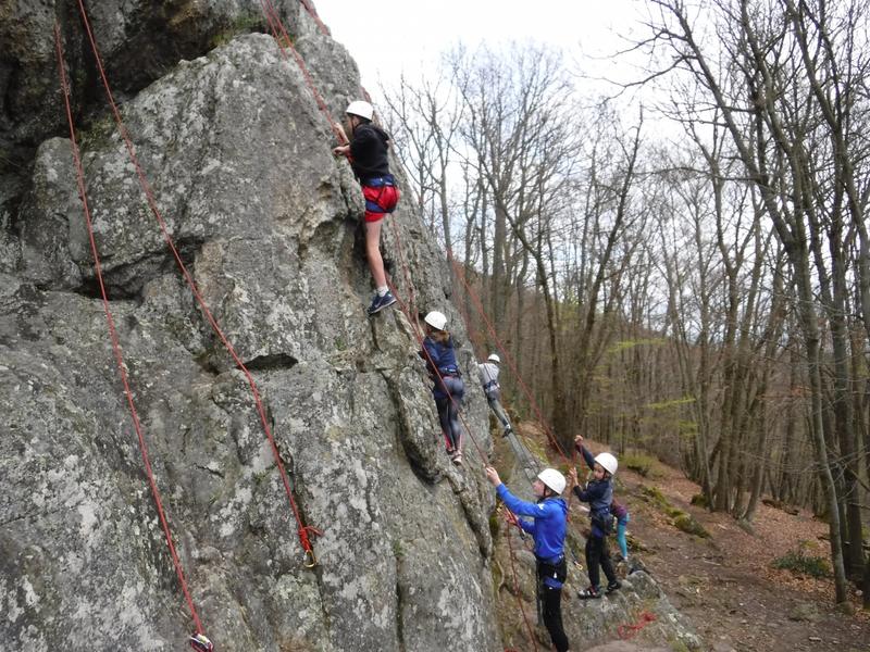 Escalade avec Vertical sensation_Pollionnay