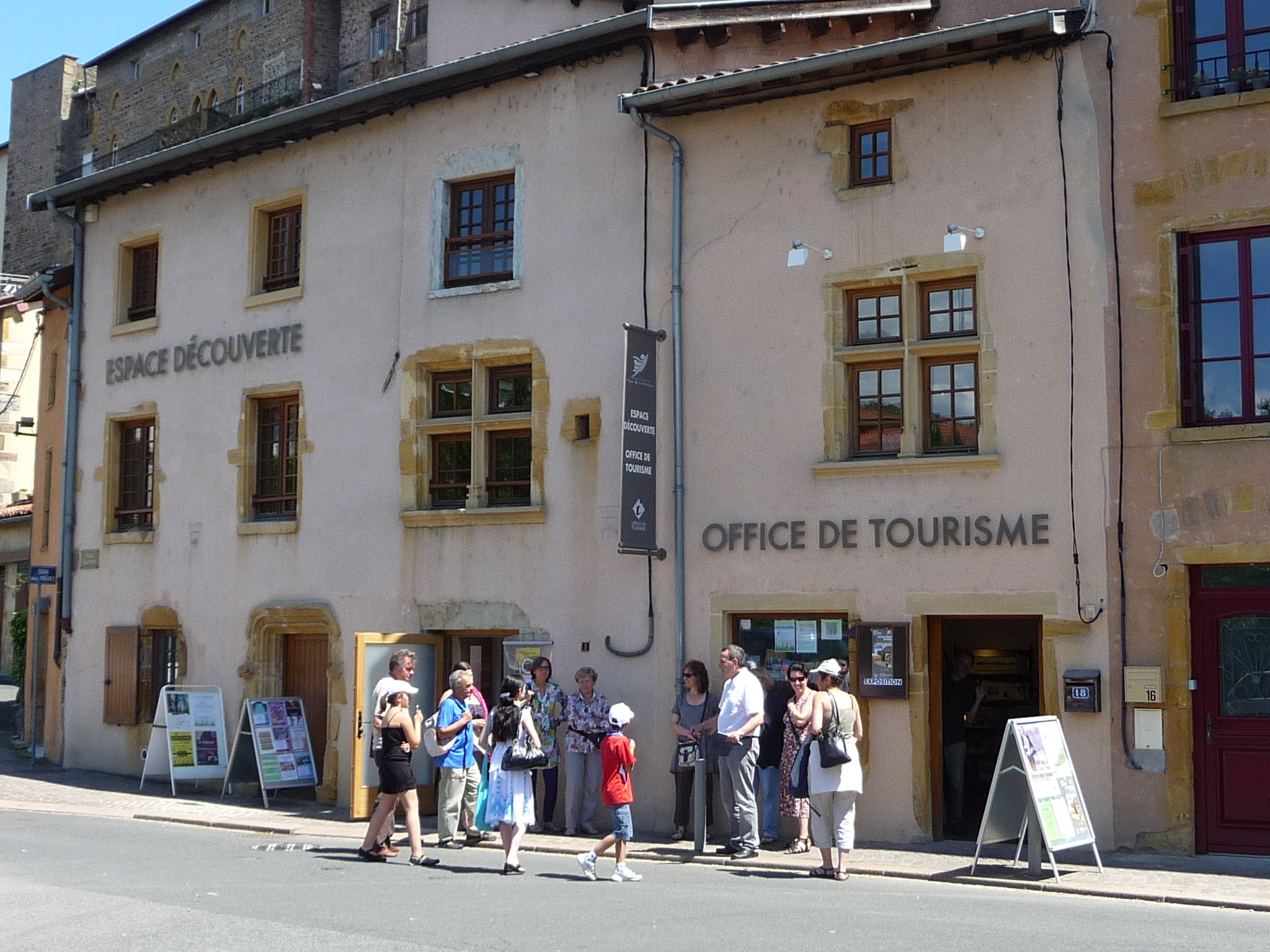 Visite de L'Arbresle au départ de l'Office de tourisme