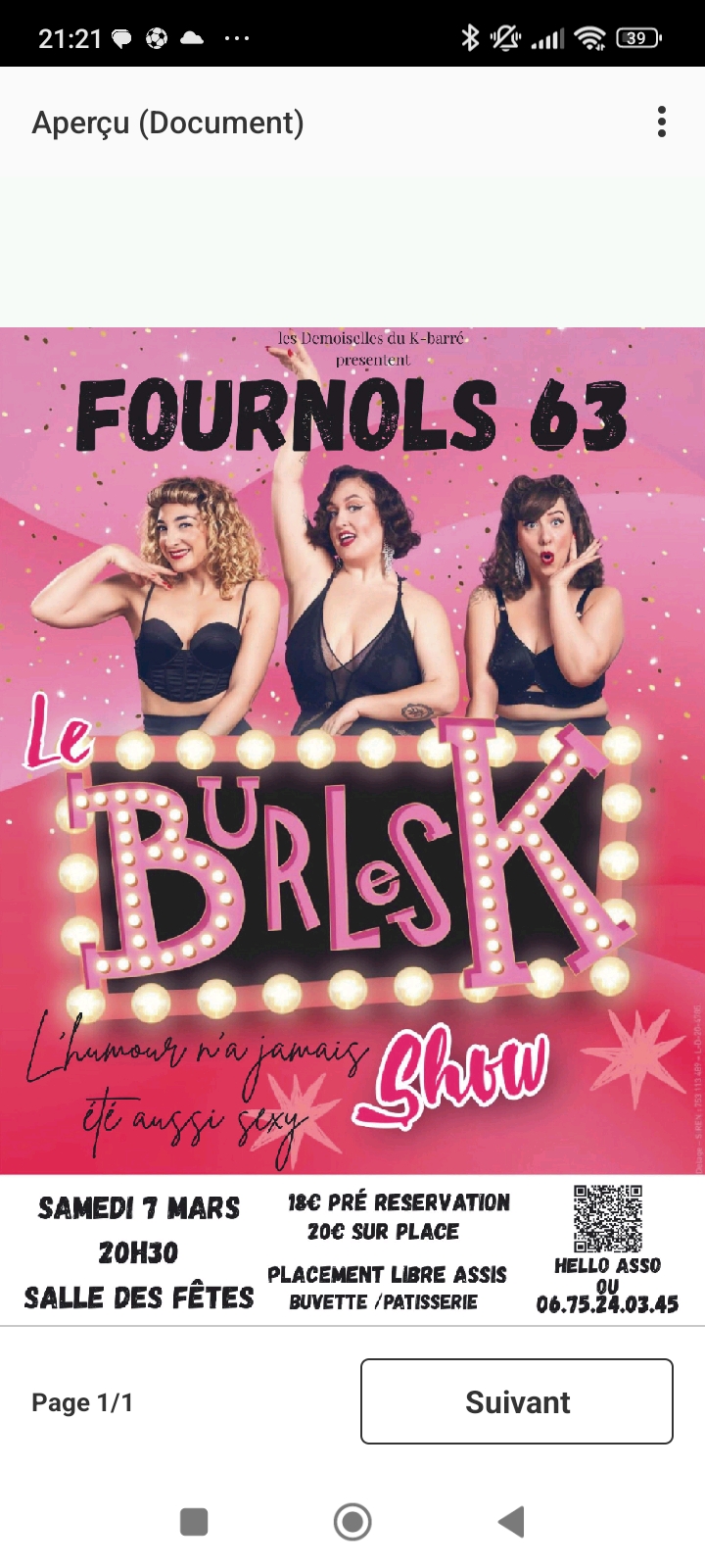 Soirée les demoiselles du K-barré