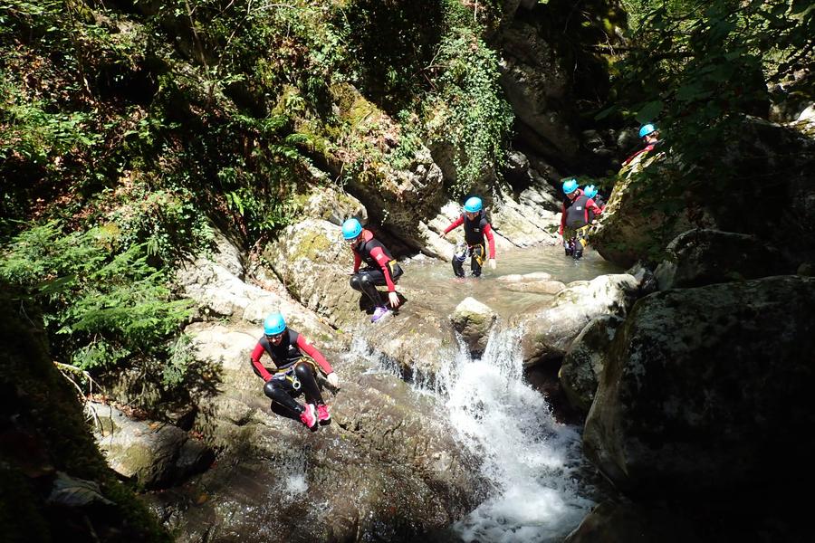 Canyon sensations : parcours 2h30 - Montmin_Faverges-Seythenex