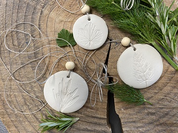 Atelier : Médaillon végétal_Villages du lac de Paladru