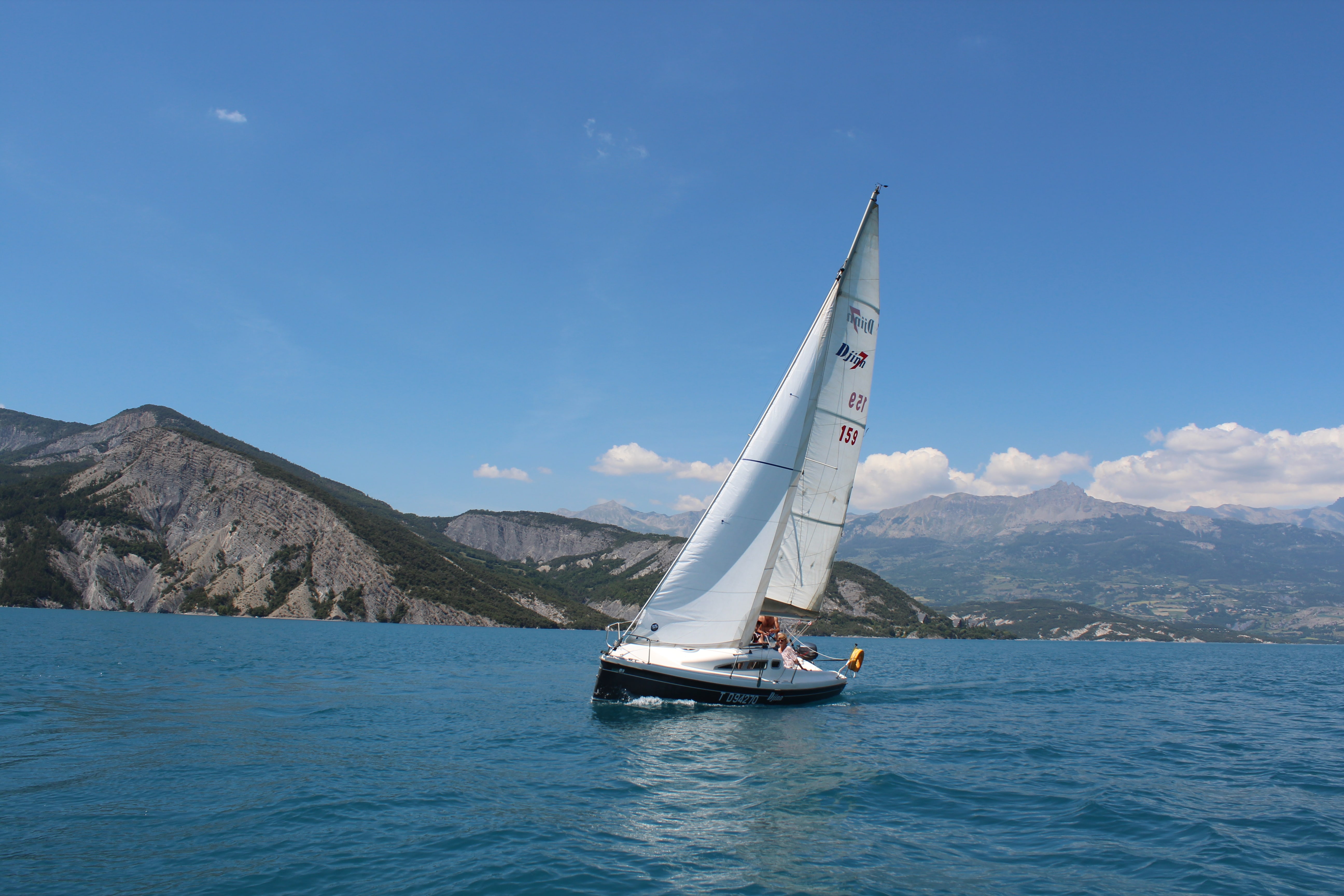 Serre-Ponçon à la voile