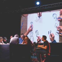 Spectacle dessiné : Le sourire perdu - Aurore Petit