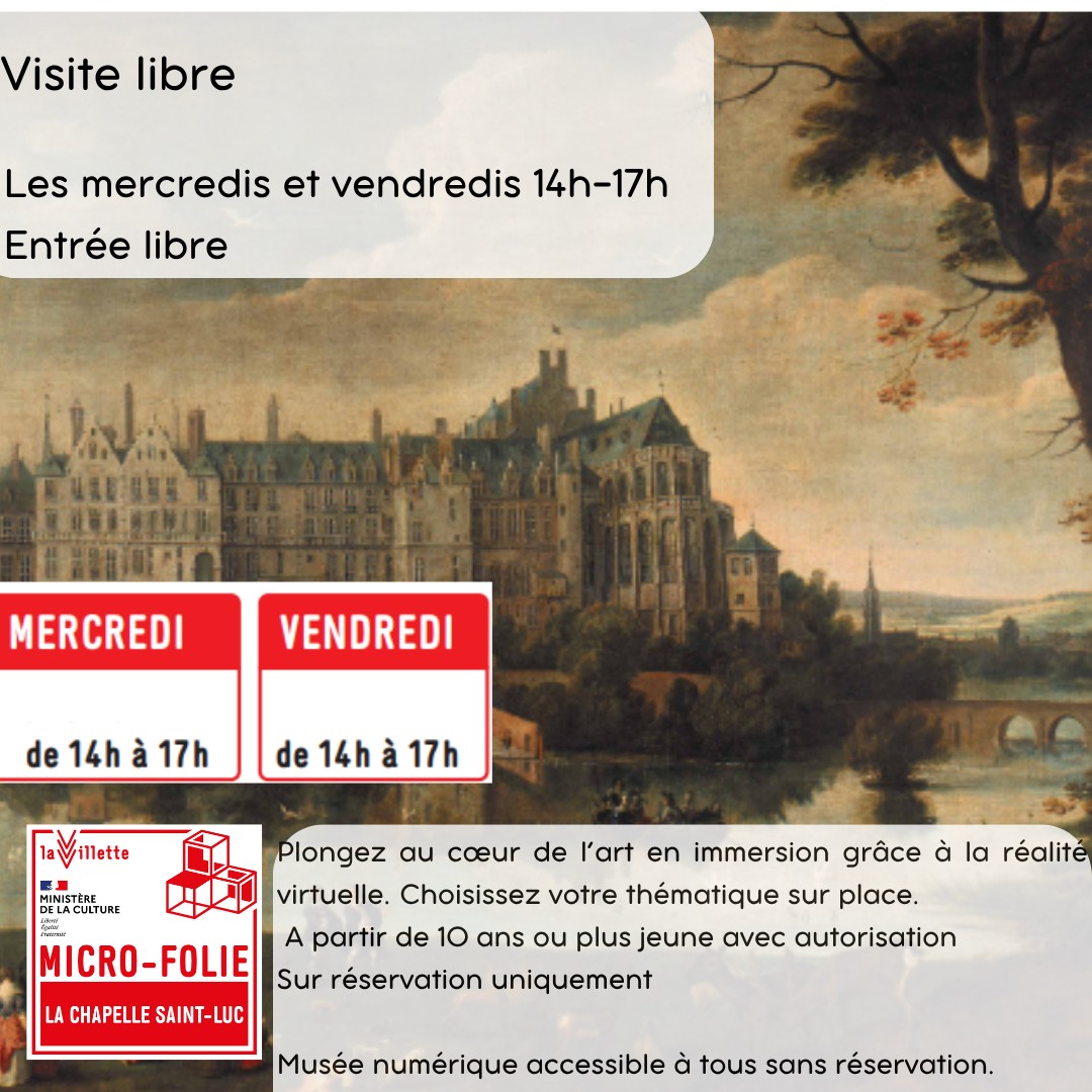 Musée numérique - Visite libre et réalité virtuelle — visuel événement