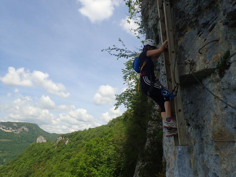 via ferrata de la Guinguette