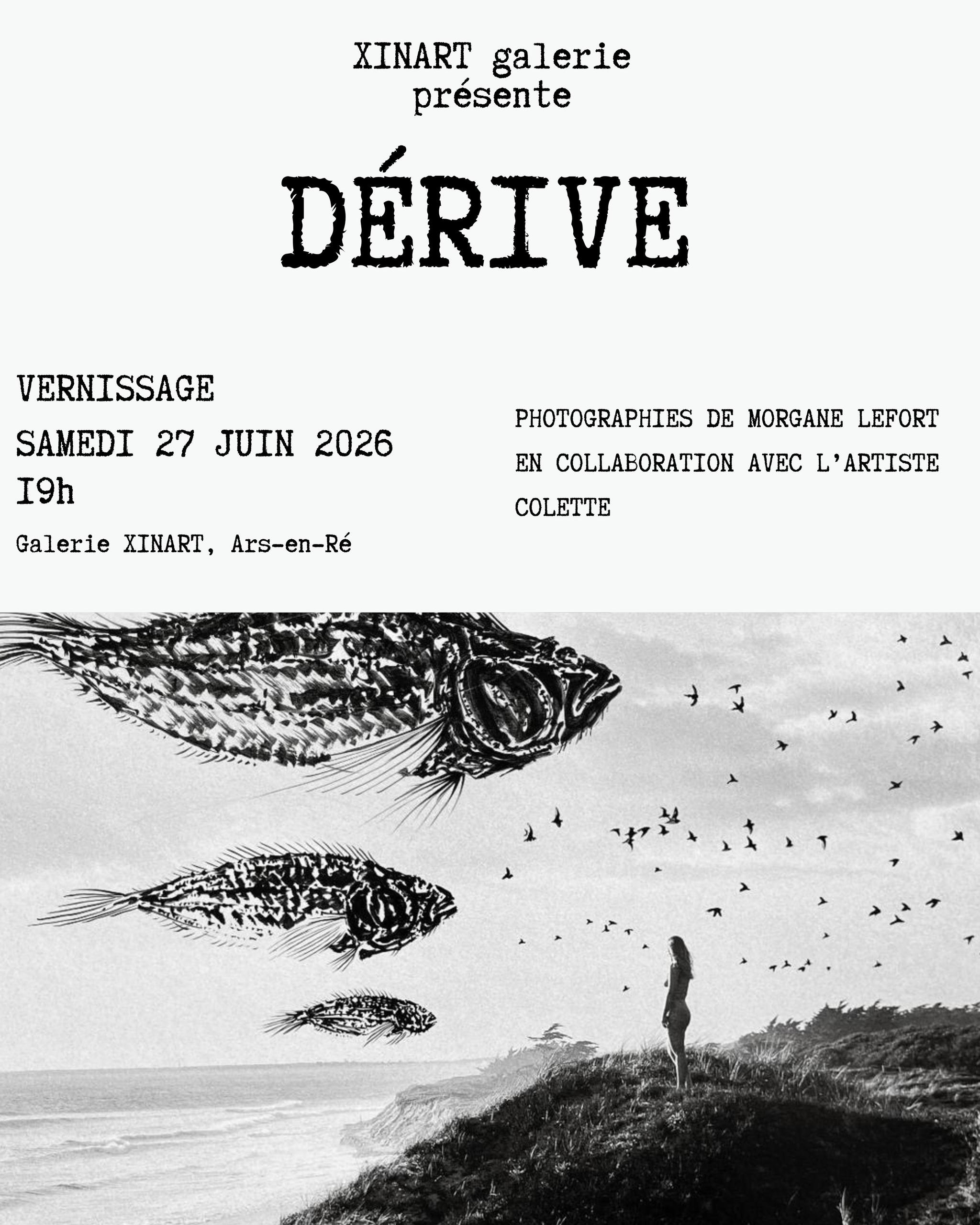 Exposition « Dérive » - Photographie et peinture