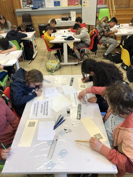 Groupes enfants : Les apprentis copistes - atelier de pratique artistique