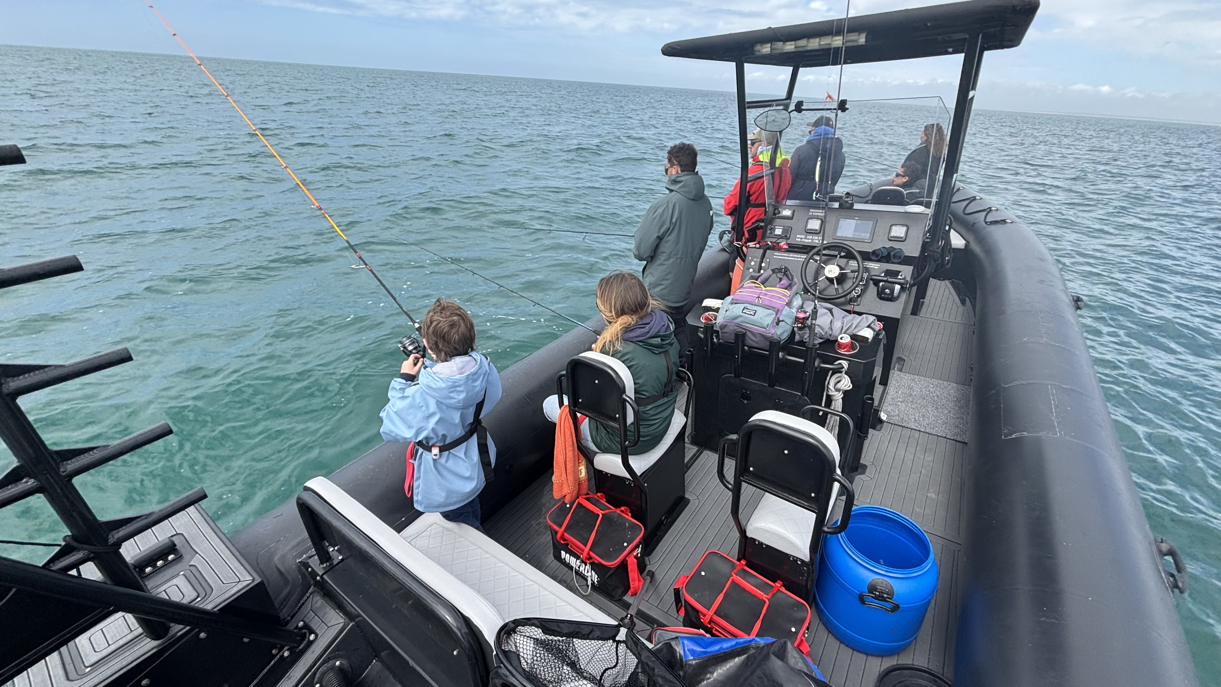 Initiation pêche en mer (2h) à partir de 6 ans par Ile de Ré Nautisme