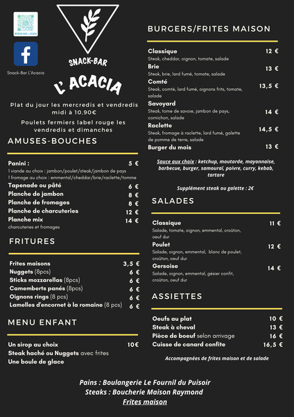 Snack-bar L'acacia