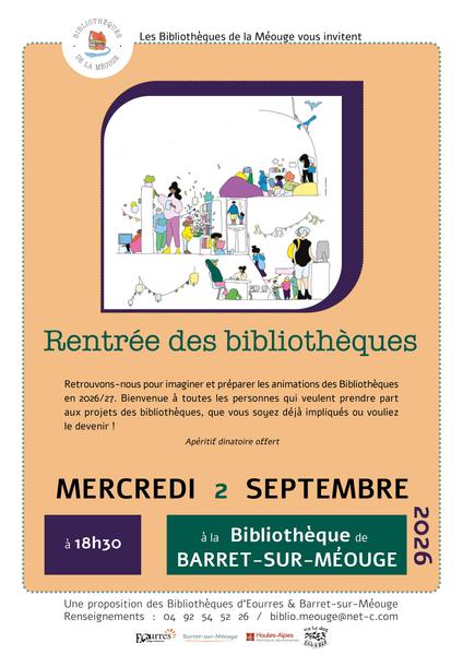 Rentrée des bibliothèques