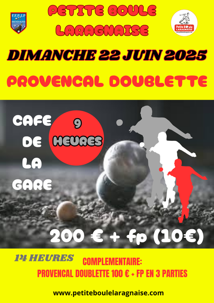 - © La Petite Boule Laragnaise - © La Petite Boule Laragnaise