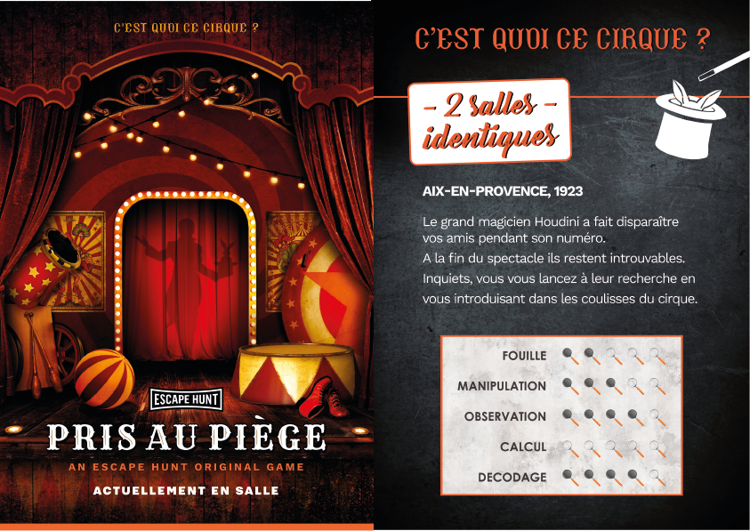 The Escape Hunt experience