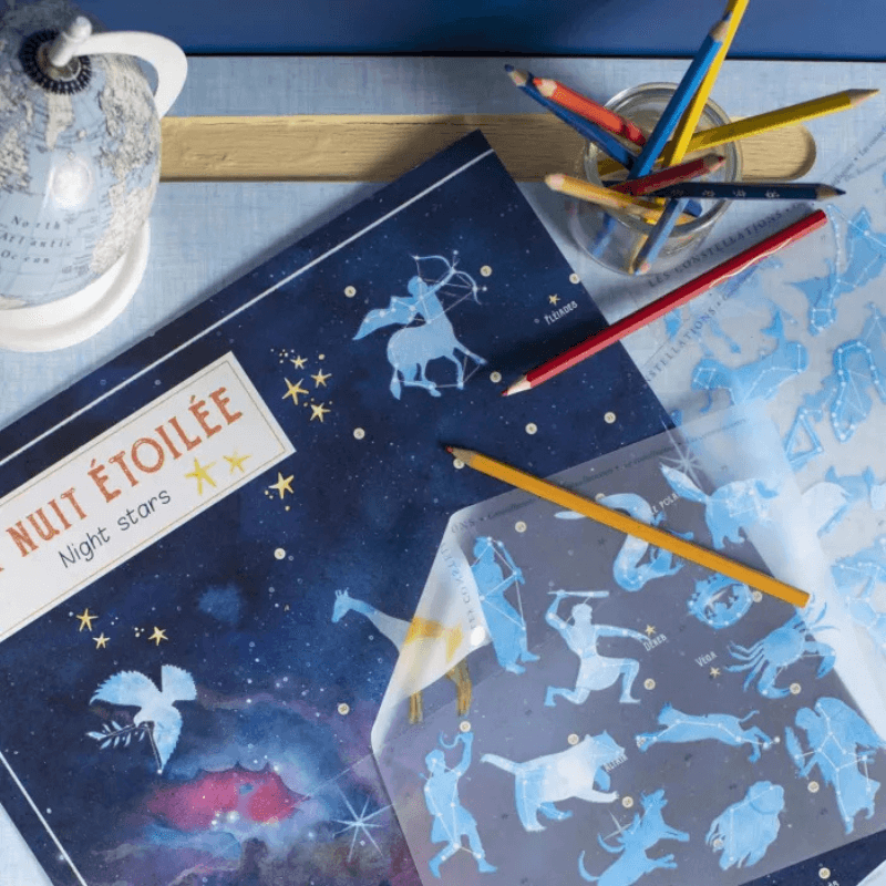 Matériel pour créer une carte du ciel