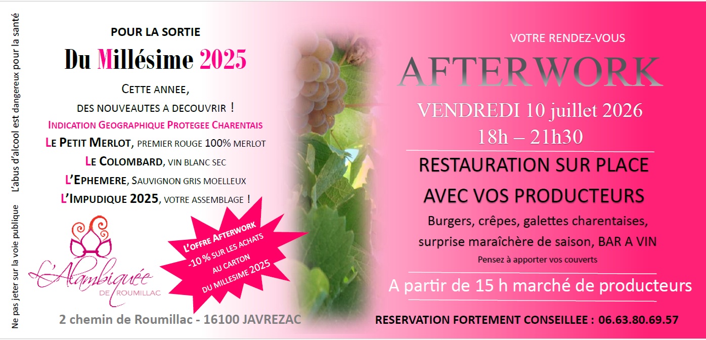 Afterwork à Roumillac