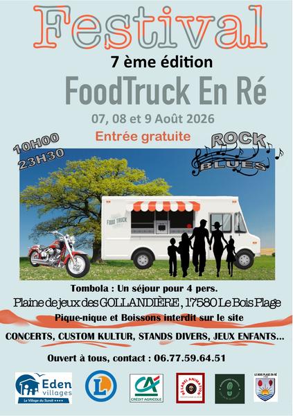 Festival Foodtruck en Ré