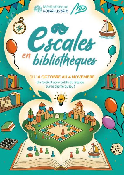 Festival : Escales en bibliothèque