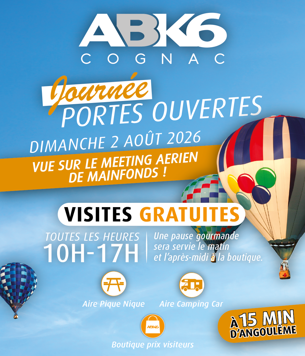 Journée portes ouvertes ABK6 Cognac