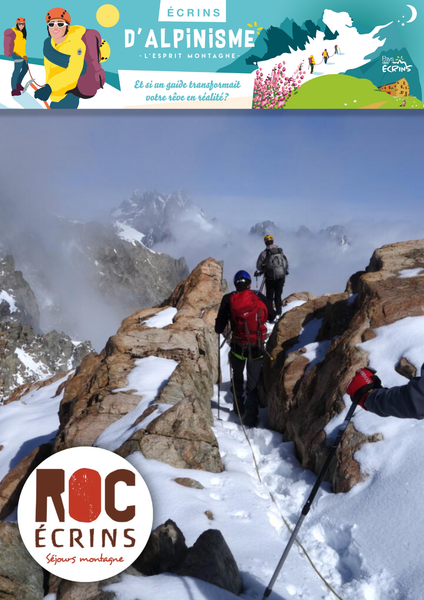 Écrins d'Alpinisme : première ascension en haute montagne, le pic du glacier d'Arsine avec Roc Ecrins_L'Argentière-la-Bessée