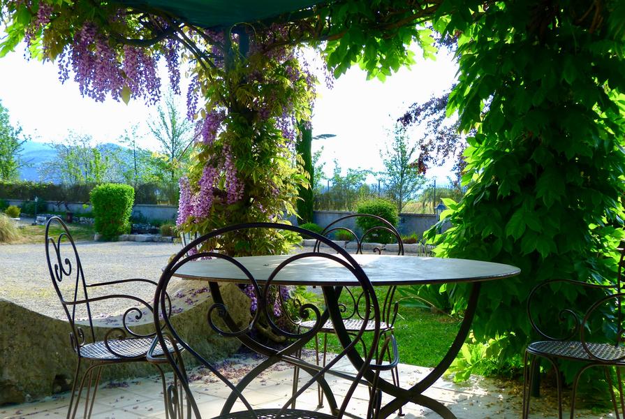 La terrasse du domaine La terrasse du domaine
