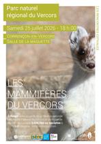 Soirée projection sur les mammifères du Vercors avec un écogarde et un médiateu…