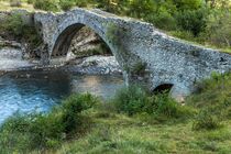 Le Pont du Moulin à Thorame Haute
