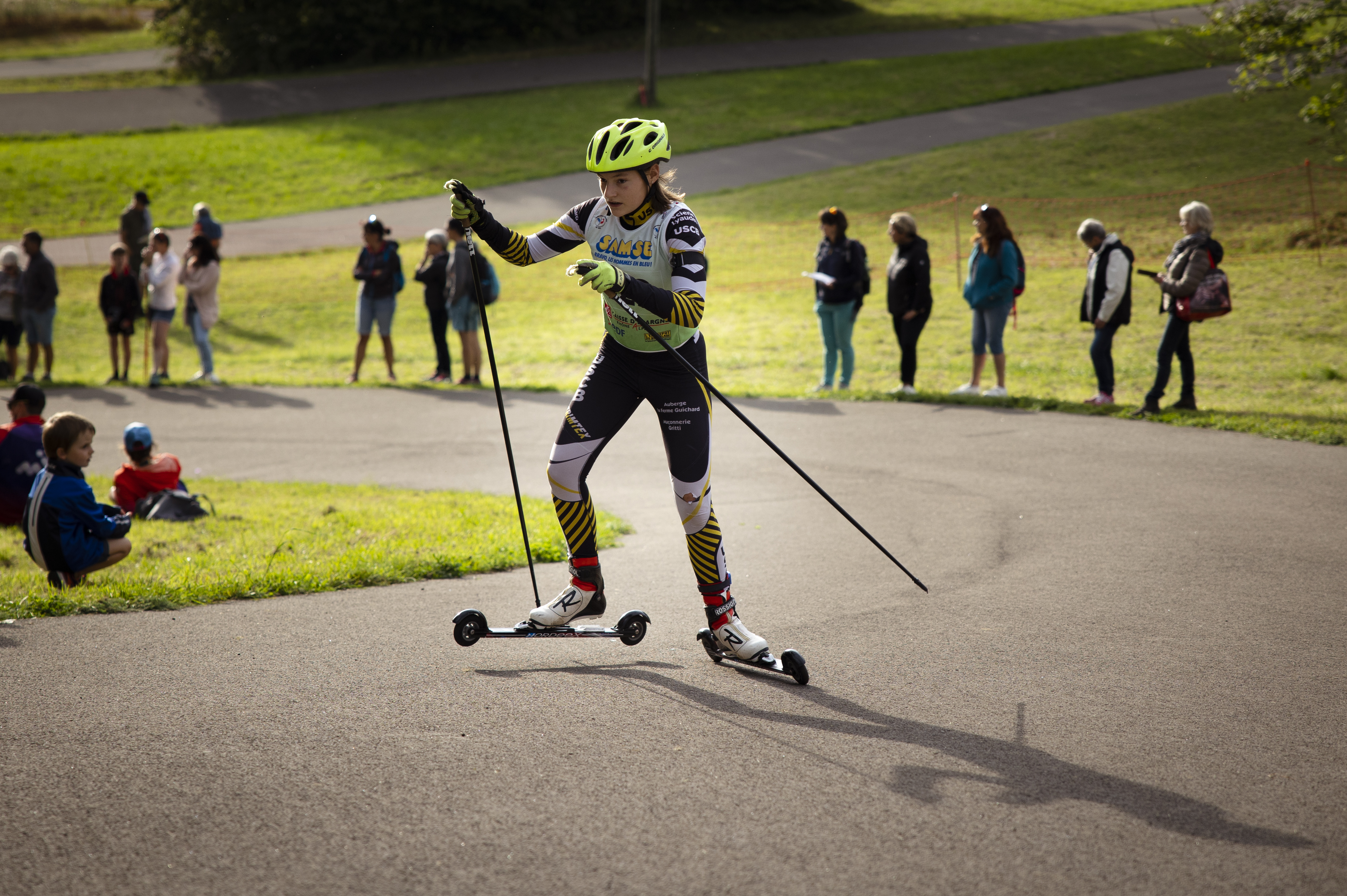 U15 French summer biathlon championship in Les Plans d'Hotonnes