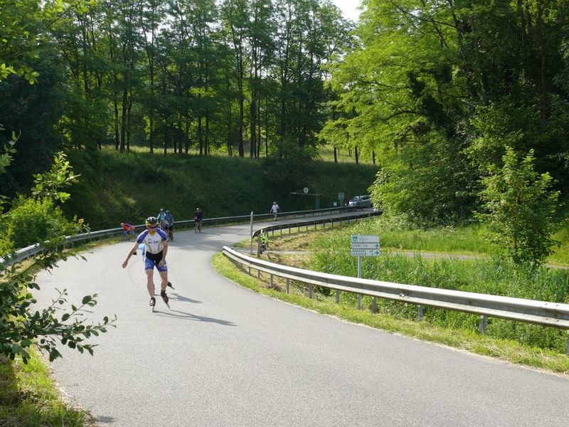 Rollers sur la ViaRhôna