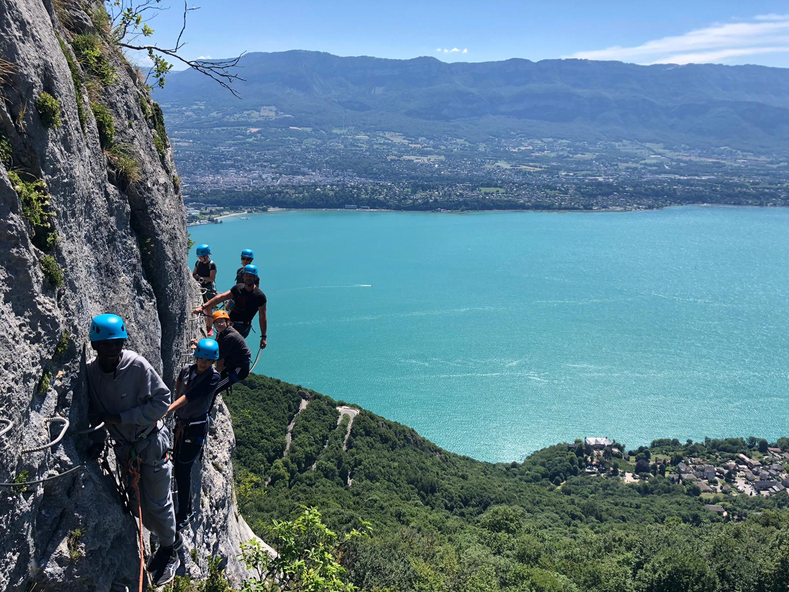 Découverte de la Via ferrata du Roc du Cornillon
