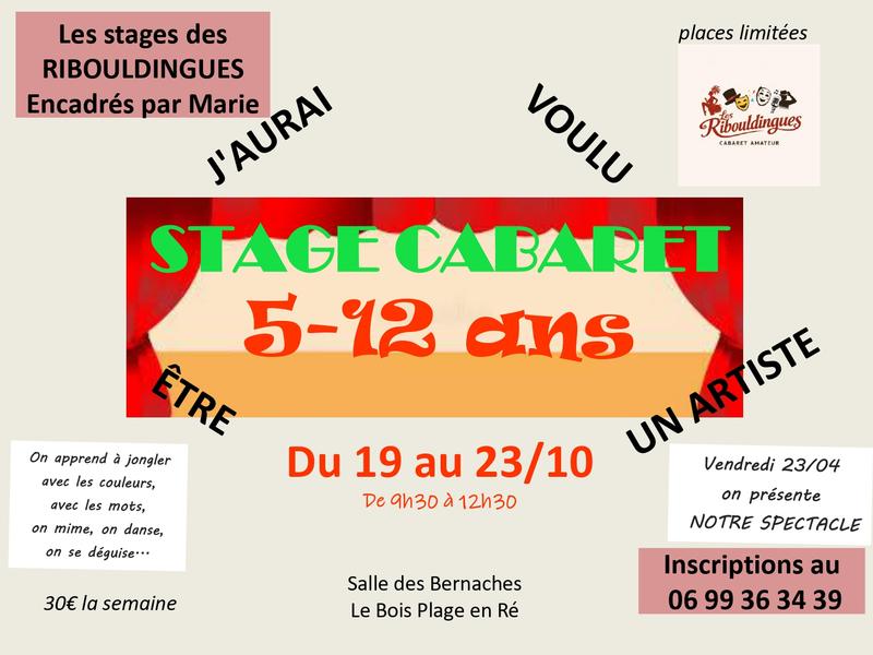 Stage de cabaret