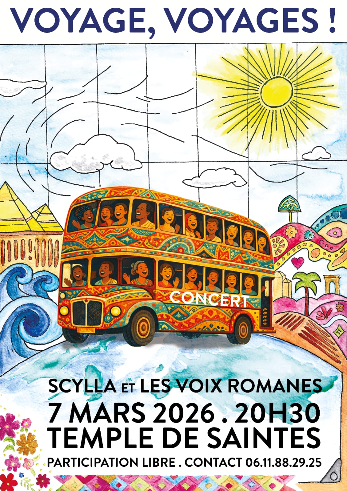 Concert partagé - Ensemble vocal Scylla & Les Voix Romanes