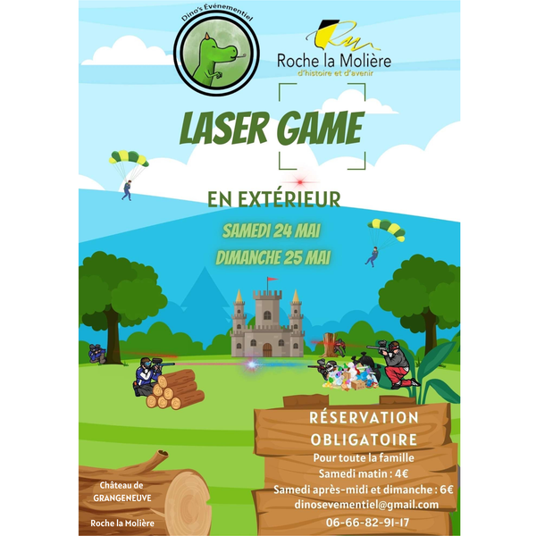 Affiche Laser Game