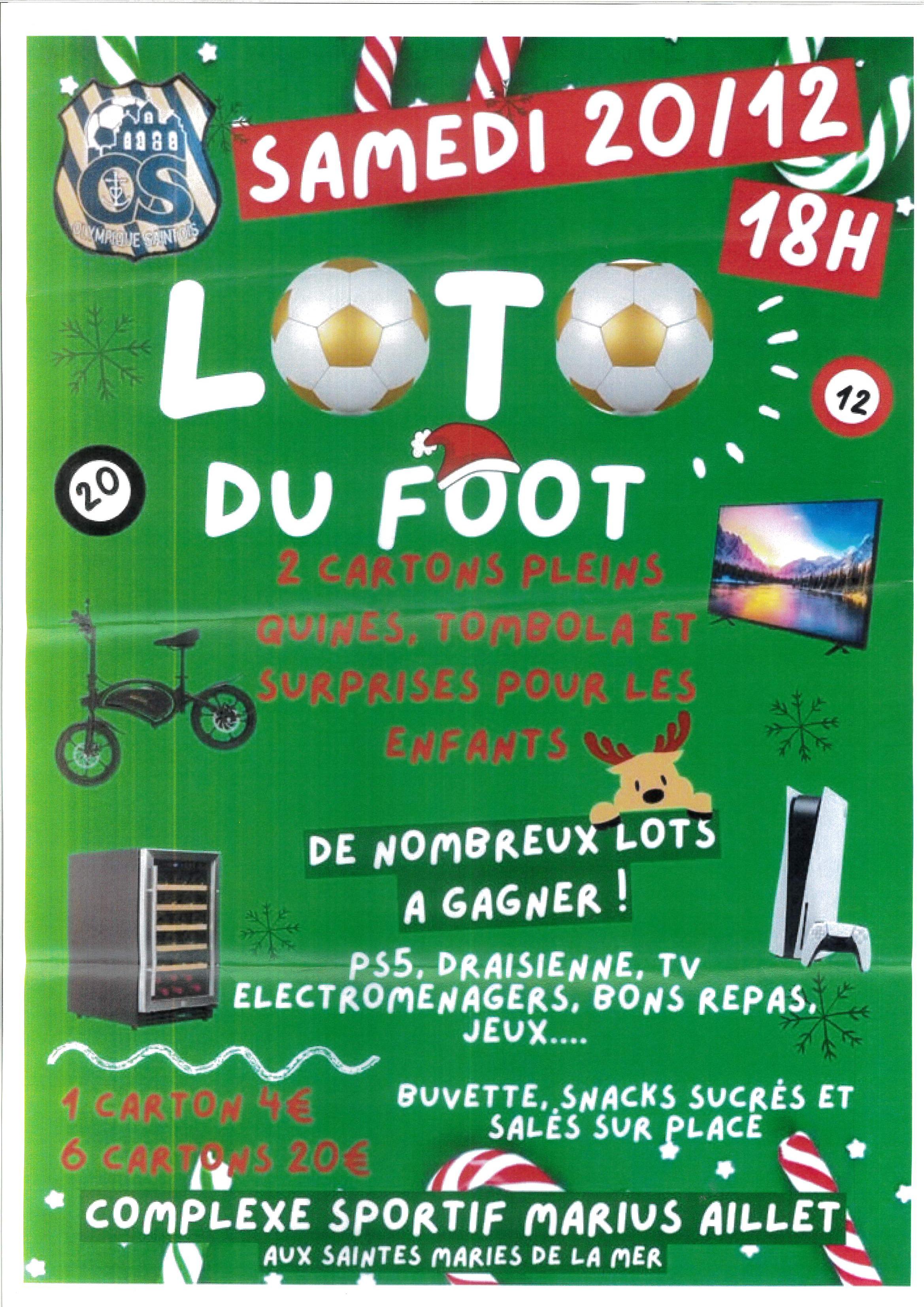 Loto du Football Club Saintois