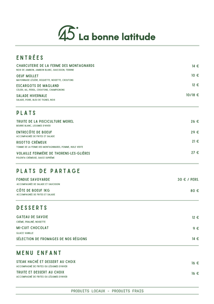 45° la bonne latitude_Megève