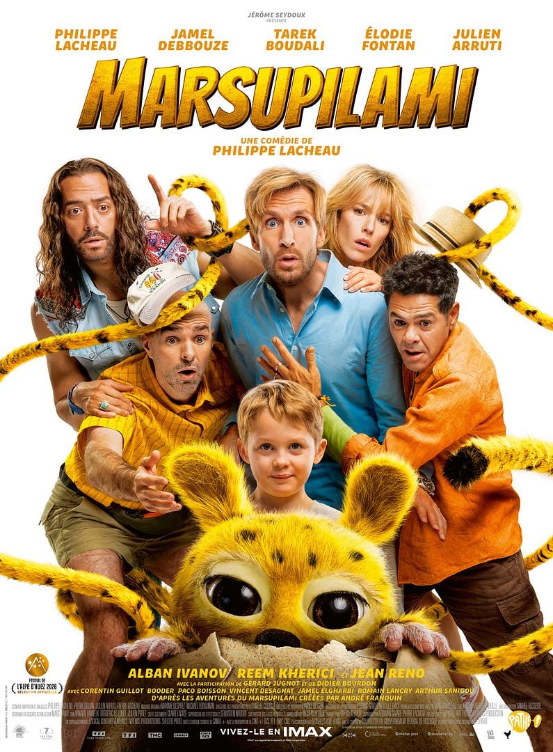 CREA- Ciné-goûter : Film "Marsupilami" suivi d'un goûter offert