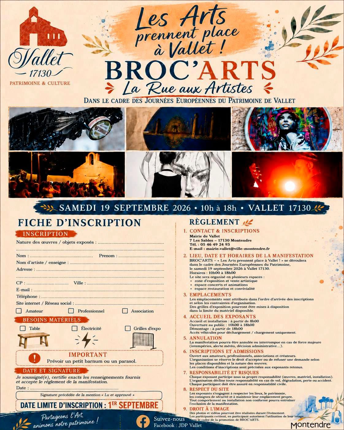 Journées Européennes du patrimoine de Vallet